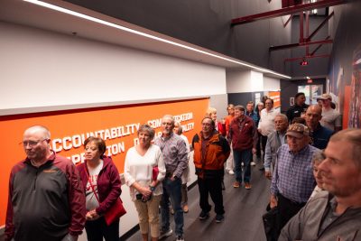 Athletics facilities tour