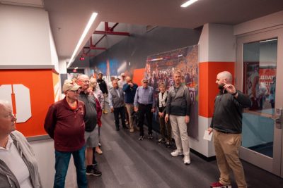 Athletics facilities tour