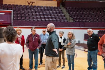 Athletics facilities tour