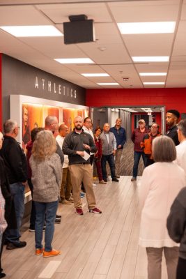 Athletics facilities tour