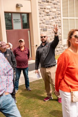 Athletics facilities tour