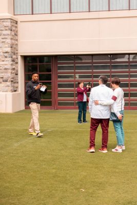 Athletics facilities tour