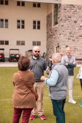 Athletics facilities tour