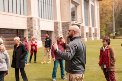 Athletics facilities tour