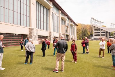 Athletics facilities tour