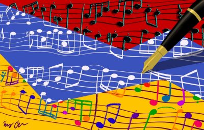 Illustration of musical composition